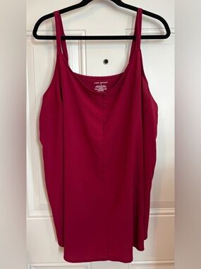 Lane Bryant Cranberry Swing Cami Top